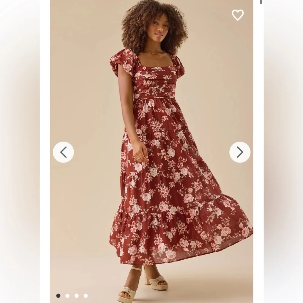 New with tags Altar’d State Solanda Floral Maxi Dress - Picture 1 of 4